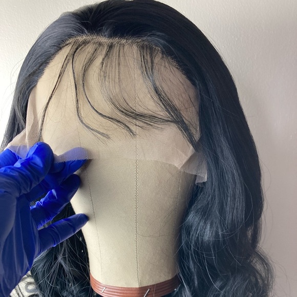 Black Long Loose Lace Front Wig